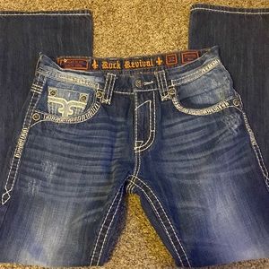 Men's Rock Revival Timothy 32 regular boot cut